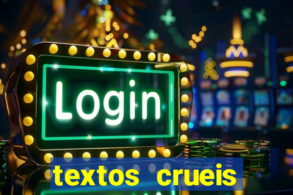 textos crueis demais para serem lidos rapidamente pdf